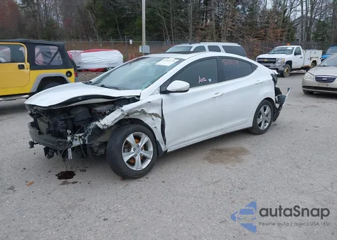 2016 Hyundai Elantra Value Edition from USA, damaged, VIN 5NPDH4AE4GH681210